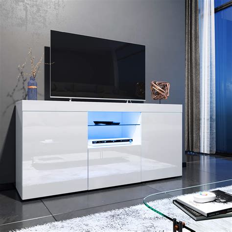 Tv Stands For 55 Inch Tv White at Johnnie Griffith blog