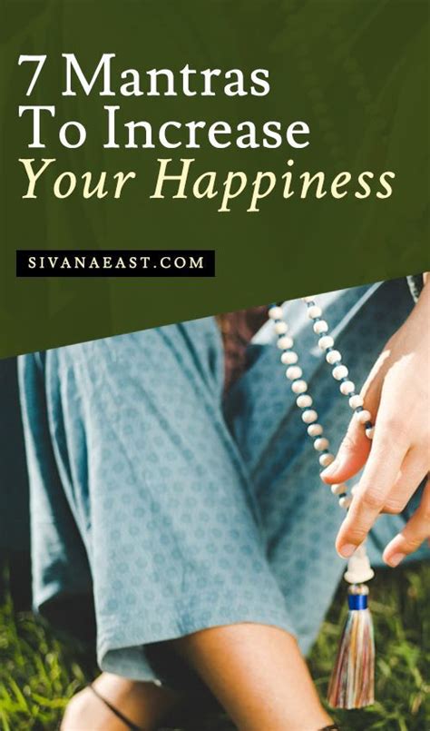 7 Mantras To Increase Your Happiness | Mantras, Meditation images ...