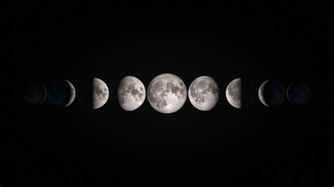 Phases Of The Moon Tumblr Background