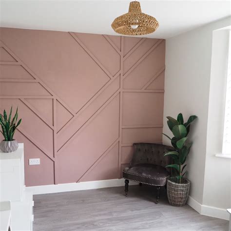 30+ Geometric Accent Wall Diy