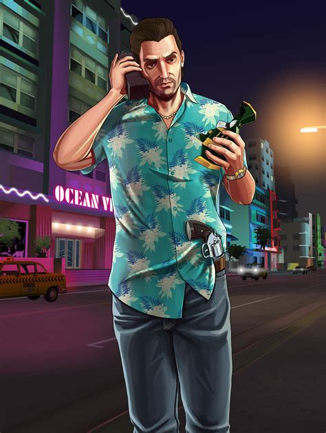 Daniel Scholes - Grand Theft Auto III Era Protagonists - GTA V Style