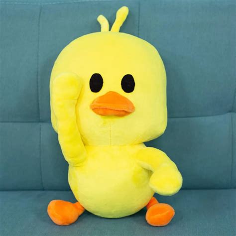 35cm Cute Yellow Duck Stuffed Animals Plush Toy Kids Bedding Plush Doll ...