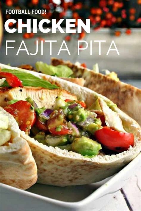 Chicken Fajita Pita - Life, Love, and Good Food