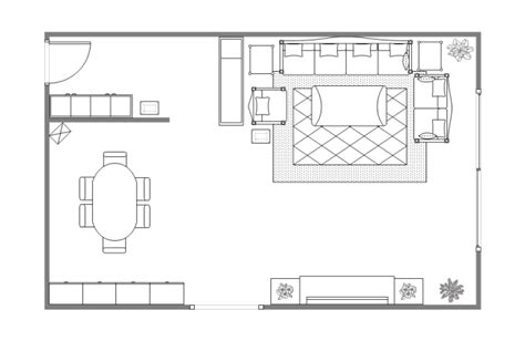 Living Room Design Plan | Free Living Room Design Plan Templates