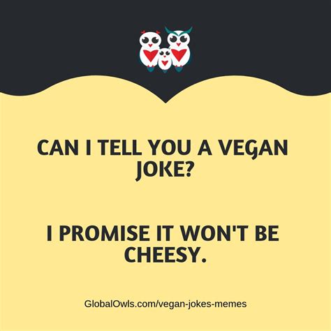 TOP Vegan Jokes and Memes that'll make you LOL - GlobalOwls