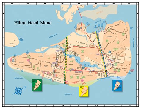 Maps of Hilton Head, the Lowcountry & Savannah | 101 Things to Do HHI