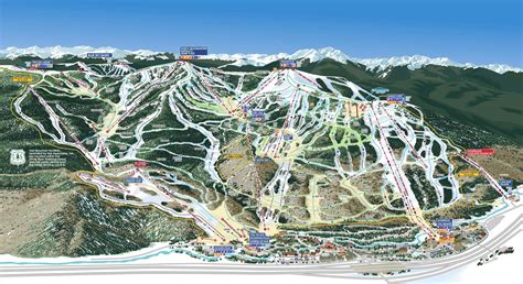 Vail Piste Map / Trail Map