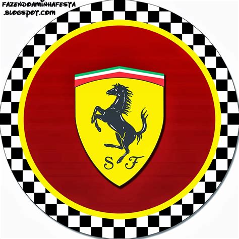 Ferrari: Imprimibles y Etiquetas para Imprimir Gratis. Ferrari F1 ...