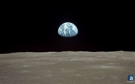 Earthrise from Moon Wallpaper - WallpaperSafari