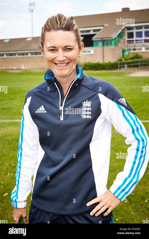 Charlotte Edwards CBE, captain of the England women's cricket team ...