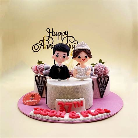 Happy Marriage Anniversary Cake | lovely anniversary cake