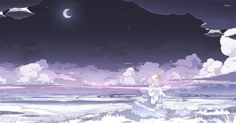 anime moonlight wallpaper Phone Wallpaper Pastel, Android Wallpaper ...