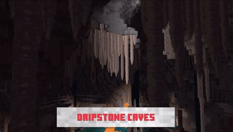 Dripstone Cave Biome! : r/Minecraft