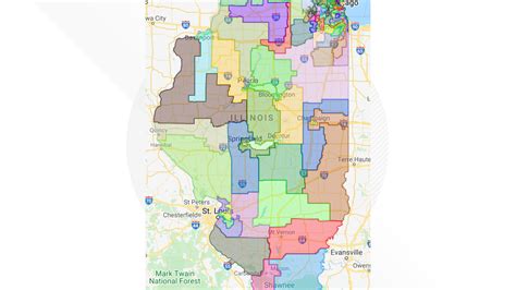 Illinois Senate District Map 2024 - Sara Wilone