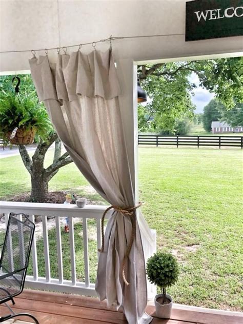 How To Hang Outdoor Curtains: A Comprehensive Guide