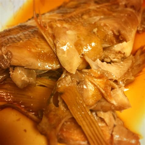 "Nizakana"- Home made Japanese traditional fish dish. Thank you mother ...