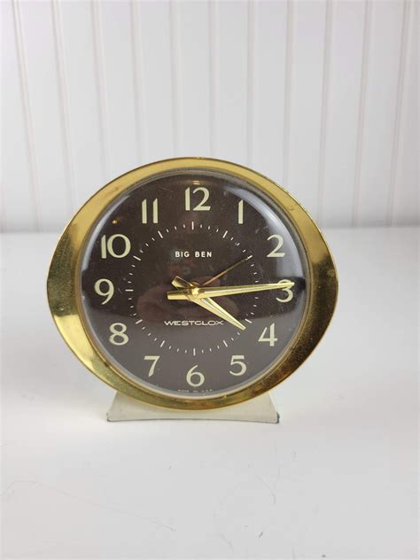 Big Ben Alarm Clock Vintage Black Alarm Clock - Etsy in 2022 | Vintage ...