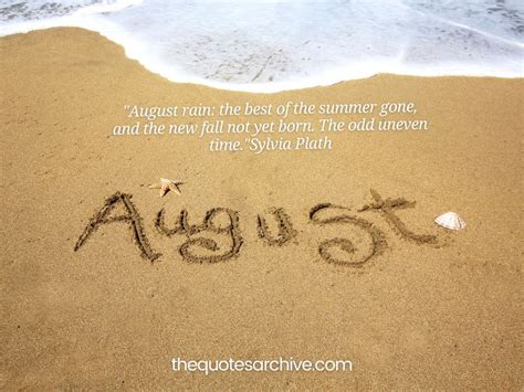 100+ Inspirational August Quotes to Boost Your Spirit - The Quotes Archive