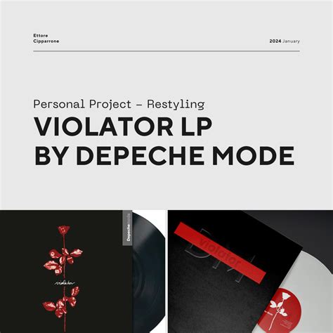 Violator LP - Depeche Mode :: Behance