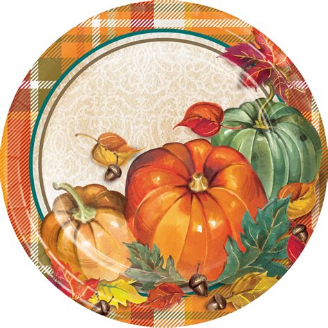 Traditional Thanksgiving Dessert Plates, 24 count - Walmart.com