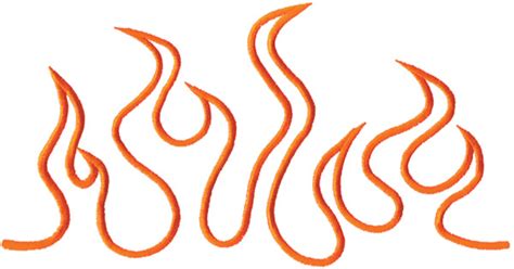 Flames Clipart Outline - Pin the clipart you like. - Allyw-Getintoit