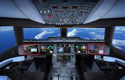 Airbus A350 cockpit compared to A320/A330. - Leeham News and Comment