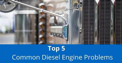 Common Diesel Engine Problems Drivers Experience - 1A Auto