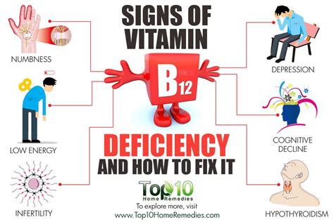 Vitamin B12 Deficiency: Signs, Causes, Dosage, and Treatment | Top 10 ...