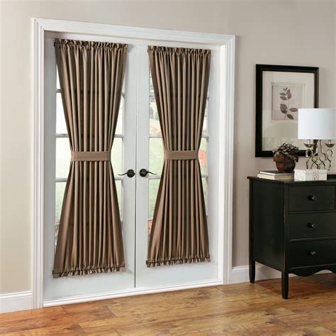 11 Sample French Doors Curtains With Low Cost | Home decorating Ideas