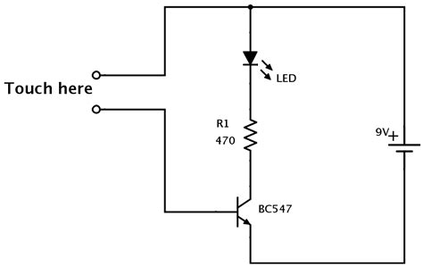 How to make a simple touch sensor - Build Electronic Circuits