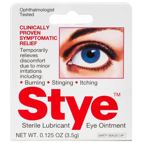 Stye Sterile Lubricant Eye Ointment | Walgreens