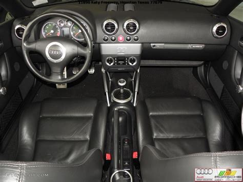 Ebony Interior 2002 Audi TT 1.8T quattro Roadster Photo #39672583 ...