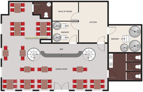 #Brewery #Pub #Floor #Plan | Restaurant floor plan, Cafe floor plan ...