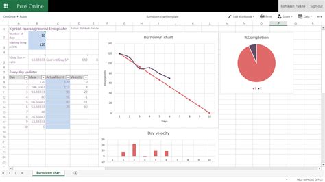 Burn Down Chart Templates | 2+ Free Word & Excel Formats