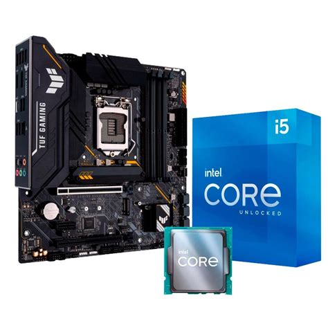 Kit Processador Intel Core i5-11600K 11ª Geração LGA1200 + Placa-Mãe ...