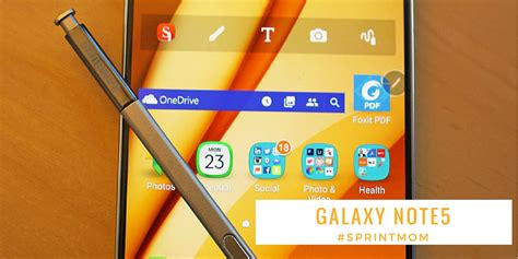 Samsung Galaxy Note5 on Sprint Best Features #SprintMom