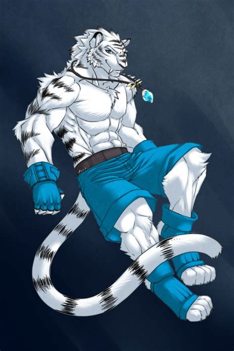 White tiger by fliegen80s on DeviantArt | Lobo peludo, Arte de furry ...