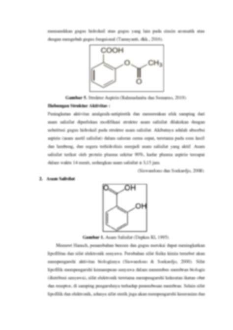 SOLUTION: Kimia medisinal hubungan kualitatif struktur aktivitas ...