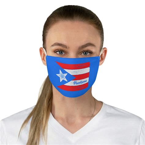 Puerto Rico Flag Face Mask Puerto Rican Mask Puerto Rico | Etsy