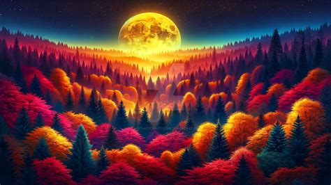 Autumn Forest at Dusk 2 by AestheticWallpaper on DeviantArt