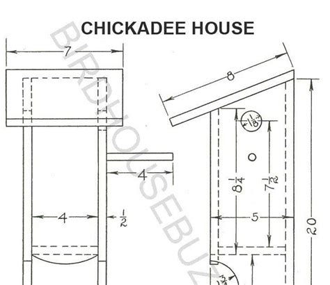 b e s t dezignito: Bird house design for chickadee