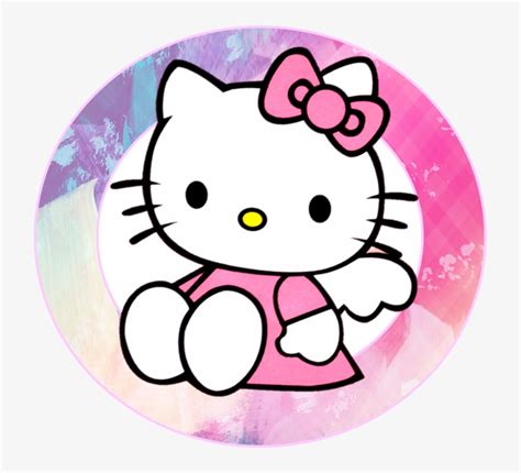 Party Clipart Hello Kitty - Cartoon Characters In Hello Kity - 713x665 ...