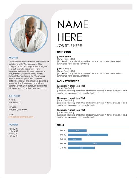 Resume Template Microsoft Word Free - depression sprüche