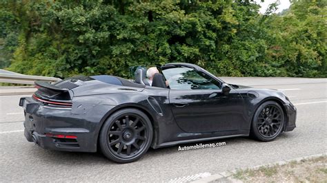 Porsche 911 Turbo Convertible Hits the Pavement | Automobile Magazine