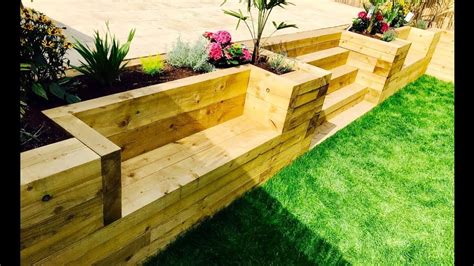 8 Photos Garden Design Using Sleepers And Review - Alqu Blog