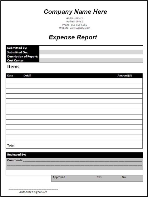 Business Report Template | Free Word Templates