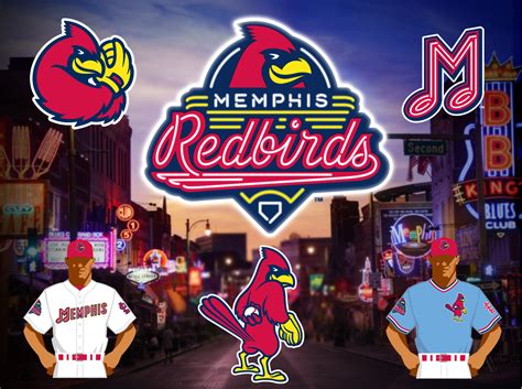 Memphis Redbirds Logo Board | Ballpark Digest