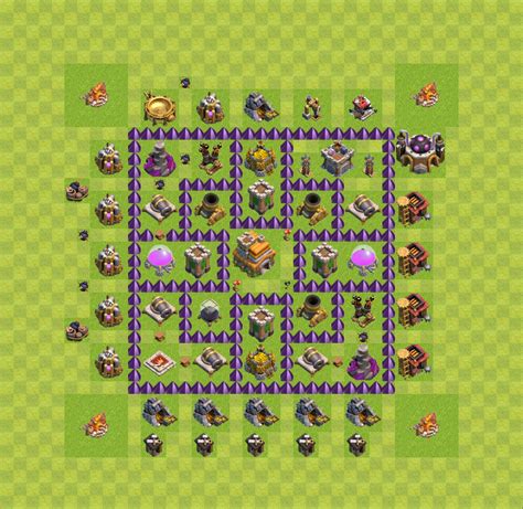 Trophy (Defense) Base TH7 - Clash of Clans - Town Hall Level 7 Base - (#23)