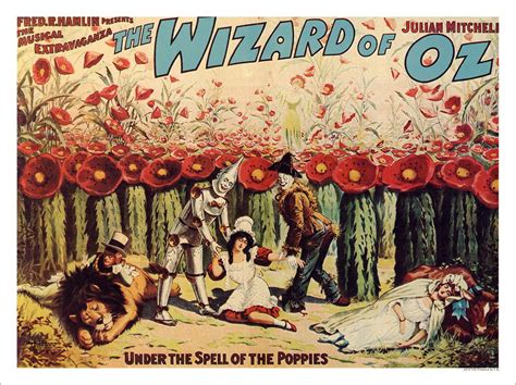 Wizard of Oz, Field of Poppies : Art Print £7.99 / Framed Print £22.99 ...