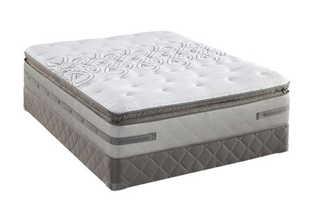 Sealy Posturepedic Platinum Series FirmEPT-Q Queen Firm Euro Pillow Top ...